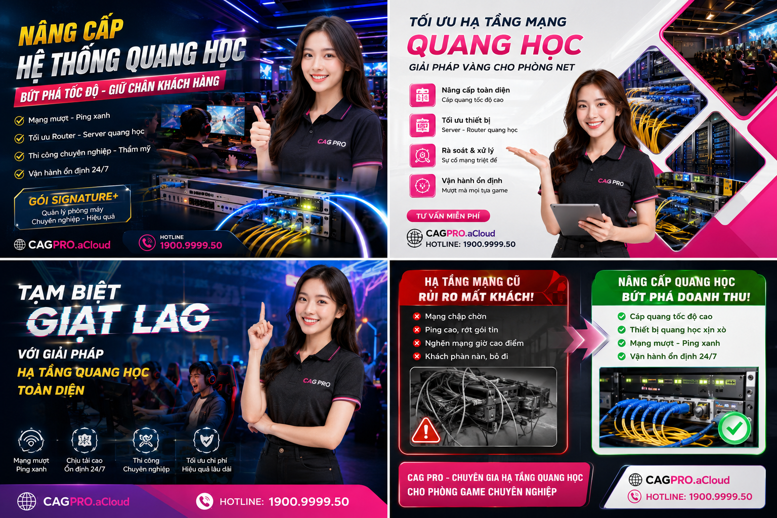 Dịch vụ phòng game CAG: Bootrom, Image Windows, Auto Update Game và bảo trì
